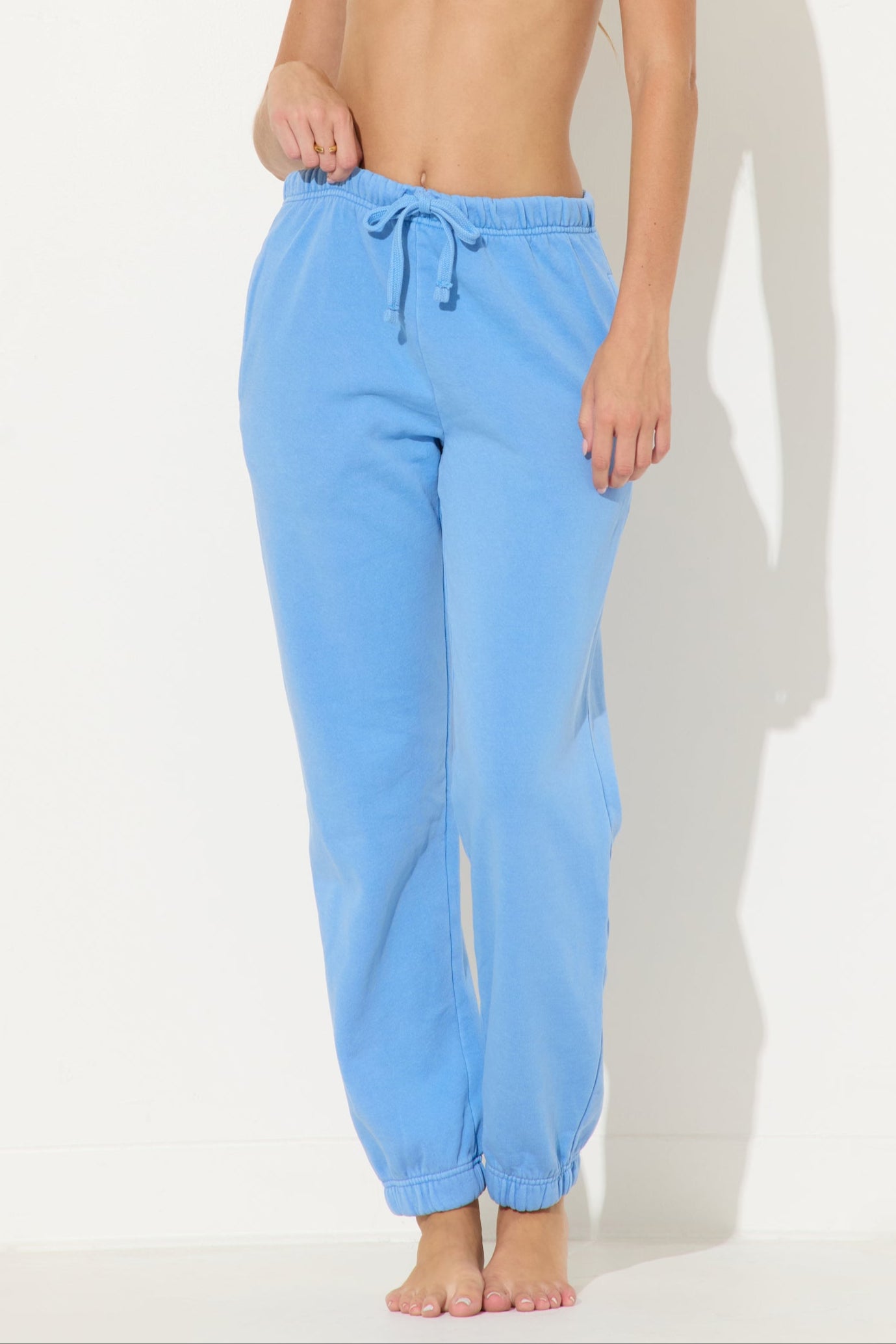 Capri Blue Garment Dye Jogger