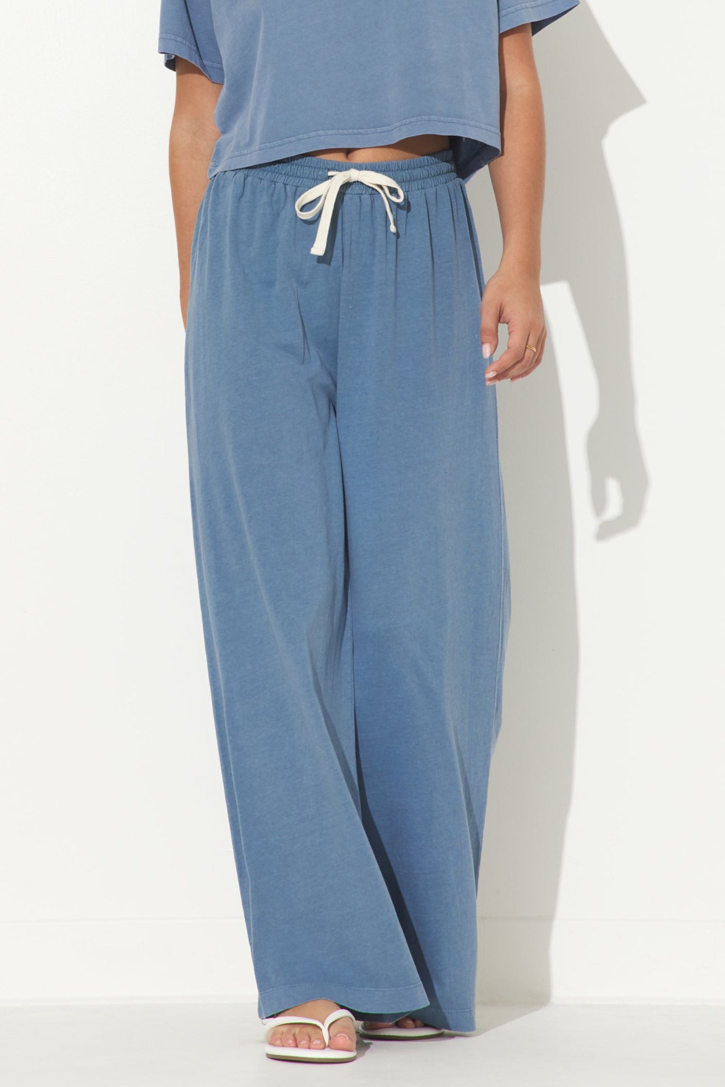 Blue Jean Washed Garment Pant