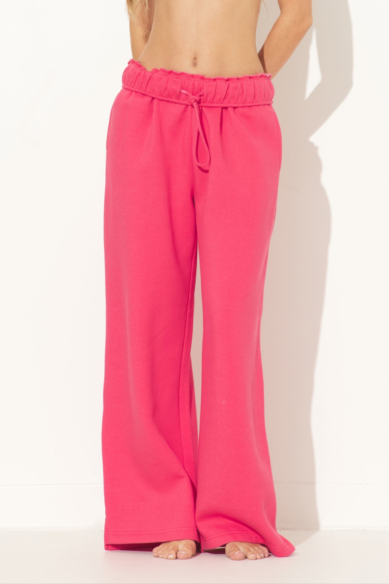 Cherry Essential Fleece Sweatpants
